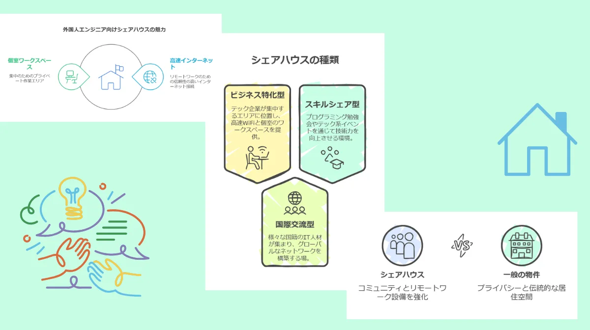 1.外国人向けシェアハウスの基礎知識