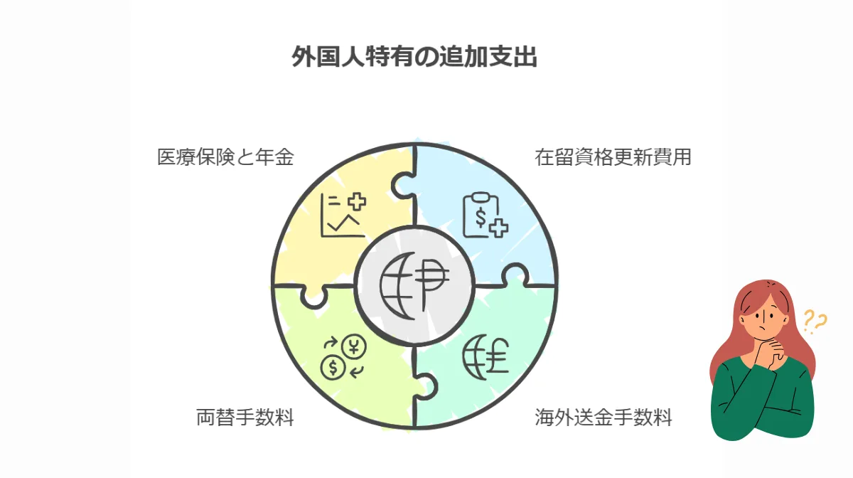 4．外国人特有の追加支出を解説