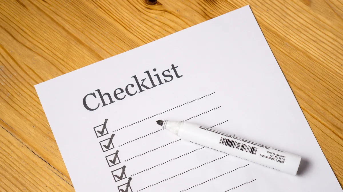 4. Checklist for Smooth Renewal