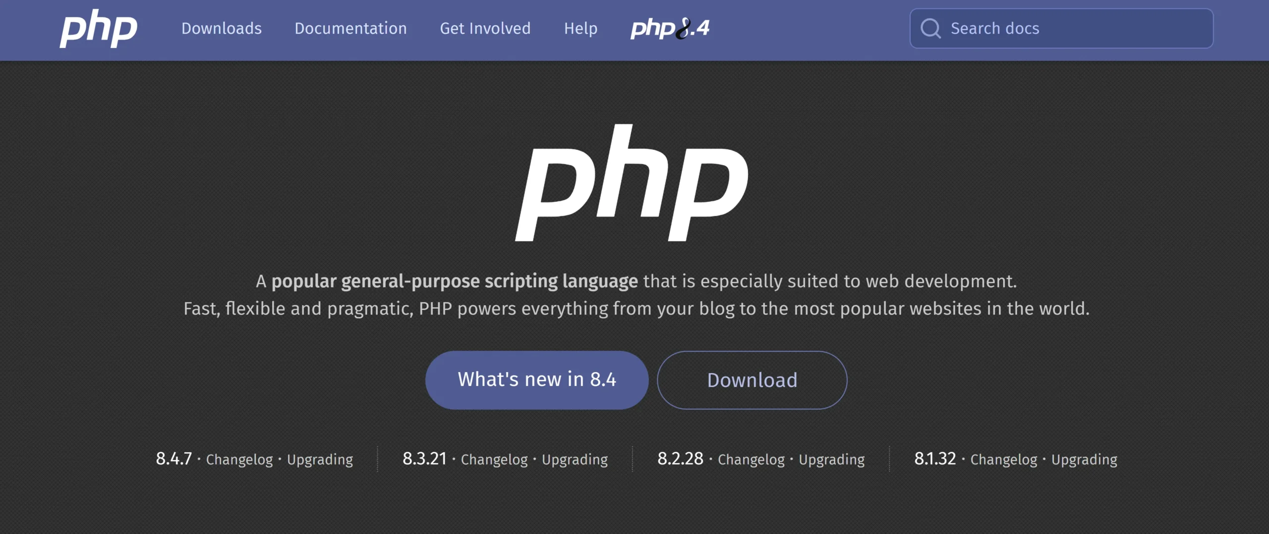 PHP: Proven Standard Language for Website Development