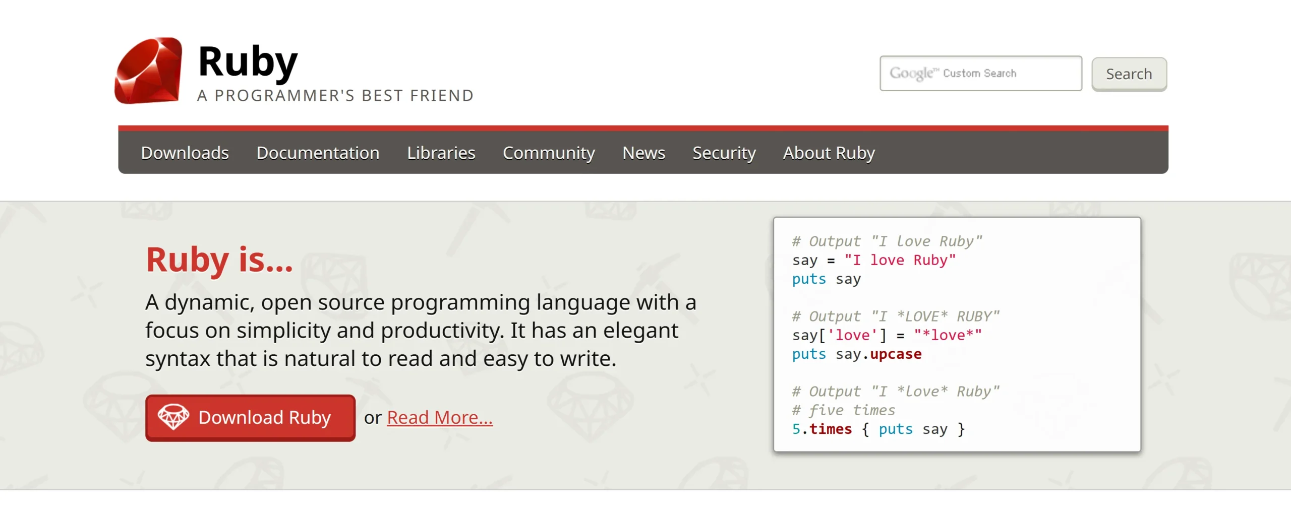 Ruby: If You Prioritize Development Speed with High Productivity and Readability