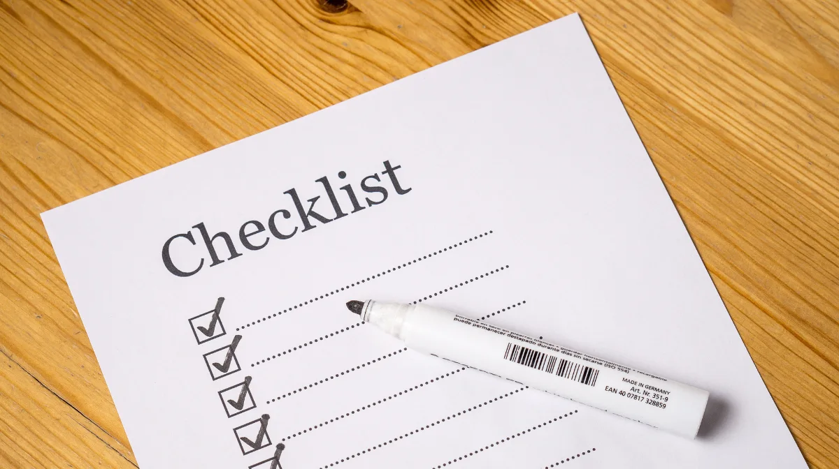 2. List of Items Needed to Open a Bank Account