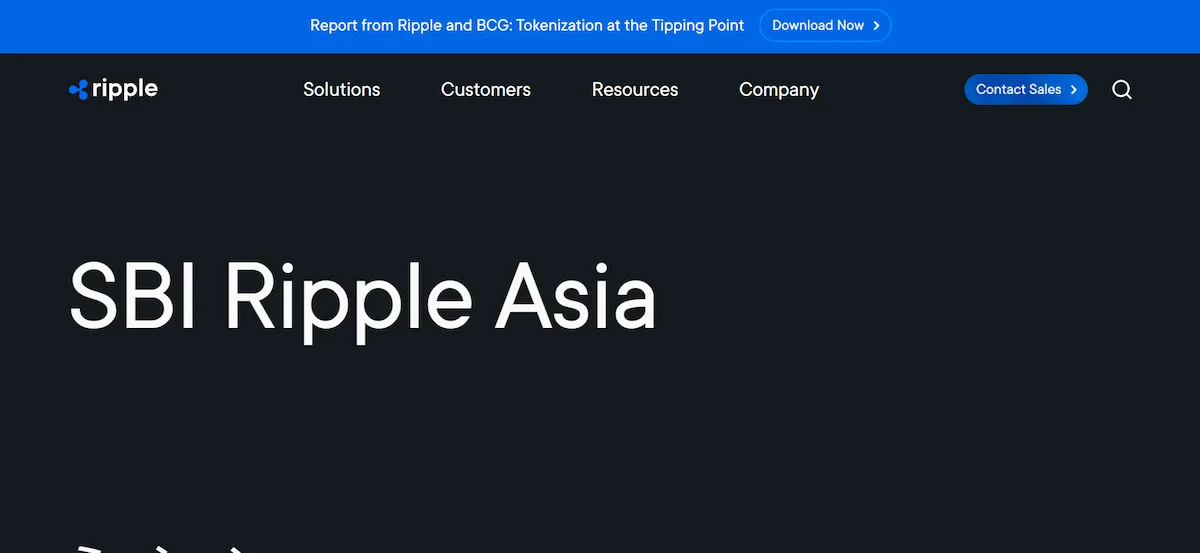SBI Ripple Asia株式会社