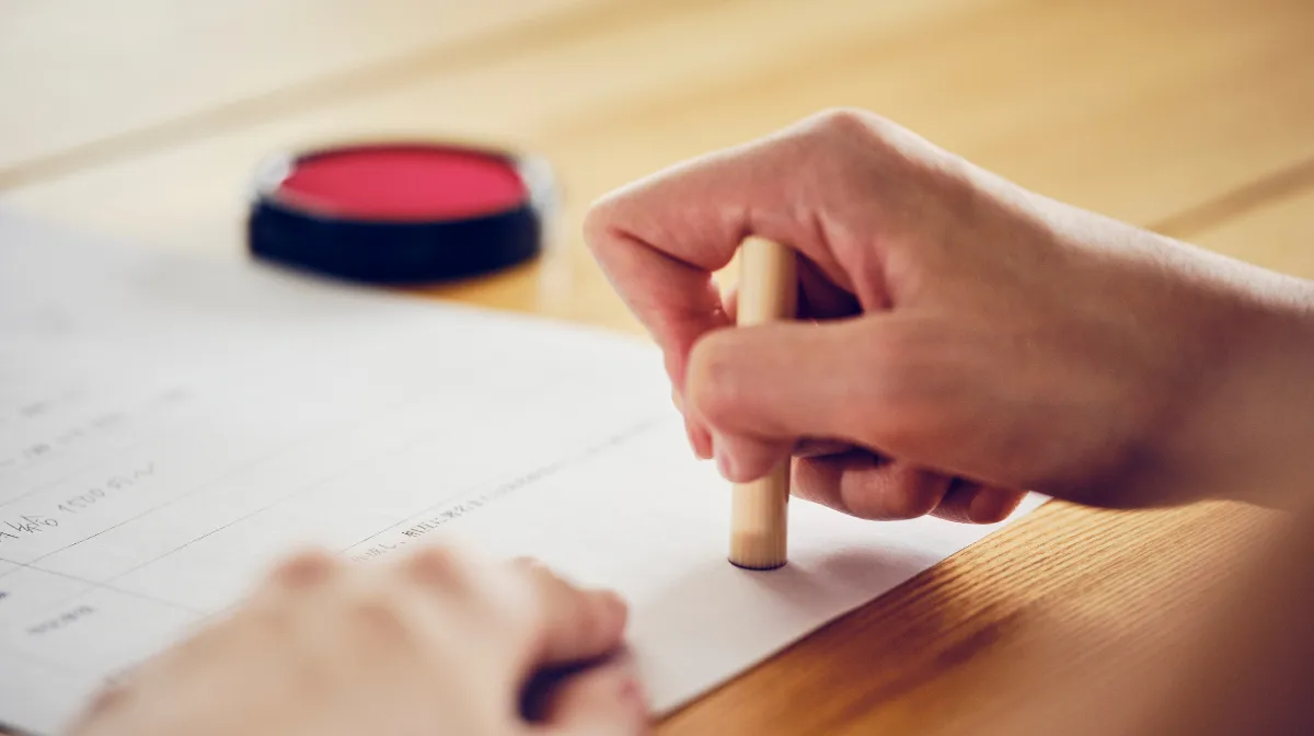 Preparing a Signature Stamp (Inkan) and Important Points