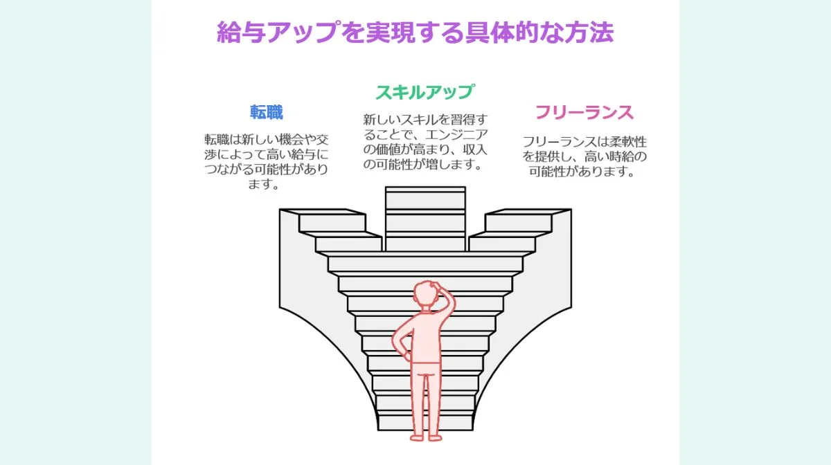 5.日本のインフラエンジニアが給与アップを実現する具体的な方法