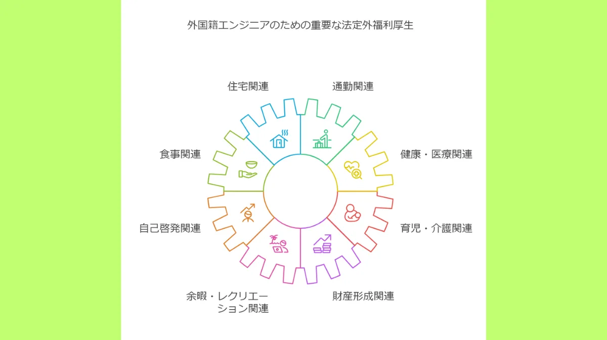 4.外国籍エンジニアにとって特に重要な法定外福利厚生9種類
