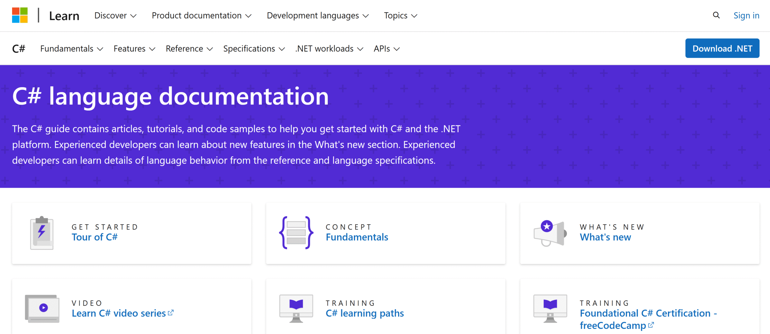 C#