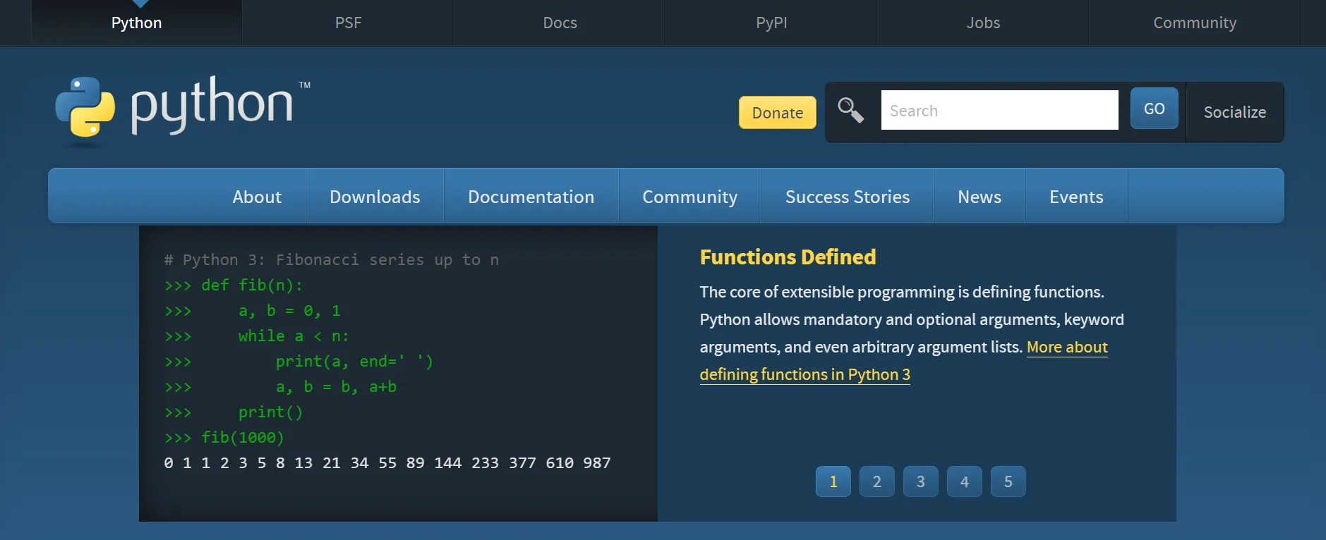 python