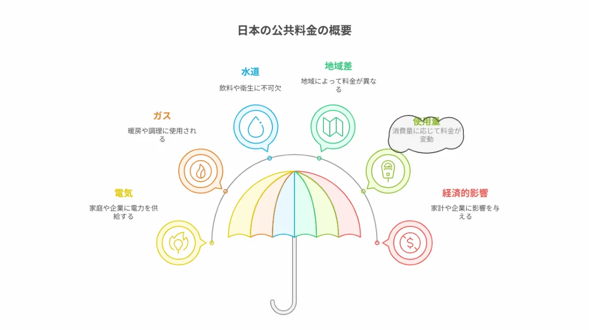 1．日本の公共料金とは？基本知識と種類を徹底解説