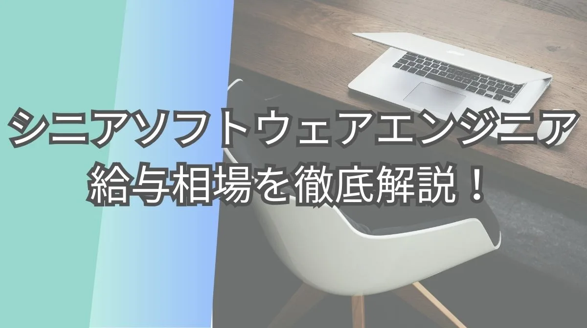 日本で働くシニアソフトウェアエンジニアの給与は？平均年収、市場動向を解説の画像