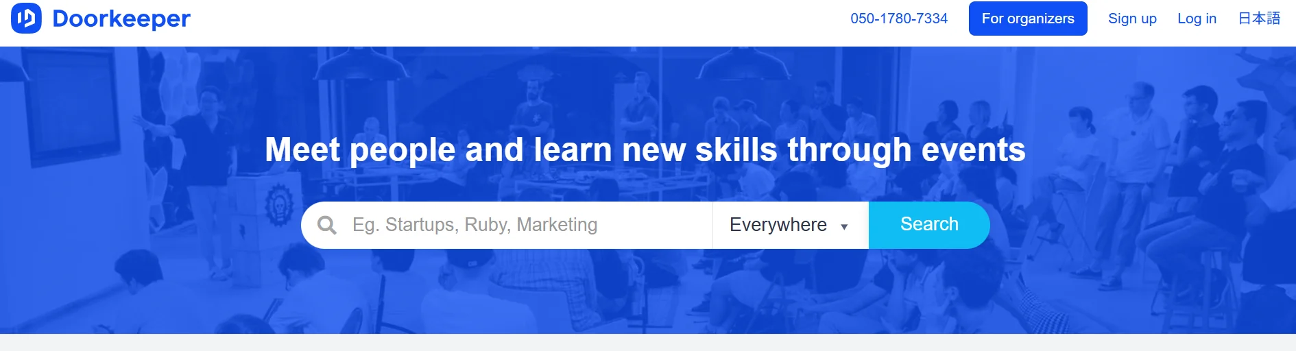 Doorkeeper: Small-Scale, Expertise-Focused Event Groups