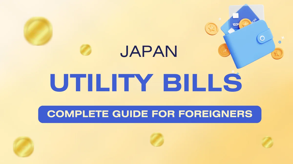 Japan Utility Bills: Complete Guide for Foreignersの画像