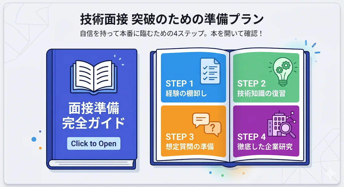 5. エンジニアの技術面接突破のための準備4ステップ