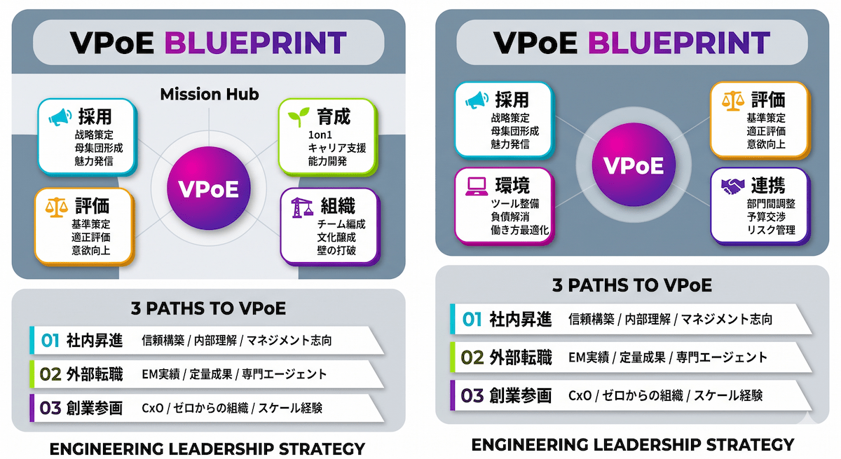 6. VPoEになるための3つのキャリアパス