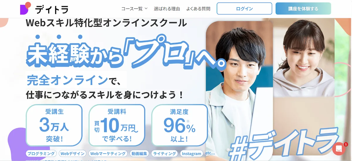 副業で稼ぎたい人向けNo.1：デイトラ