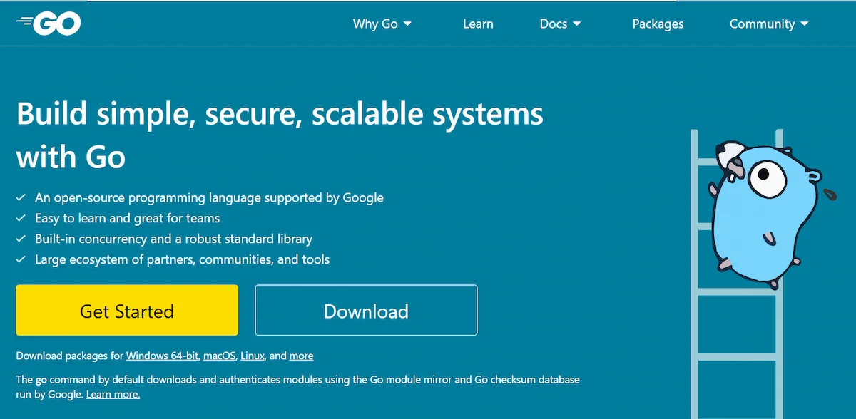 1. Go言語とはGoogleが開発したシンプルで高速なプログラミング言語