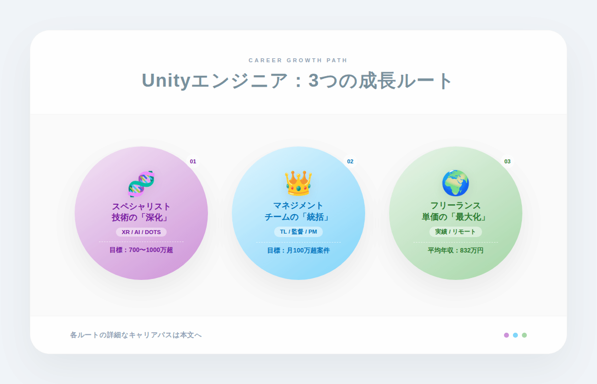 6. Unityエンジニアのキャリアパス——自分に合った成長ルートの選び方
