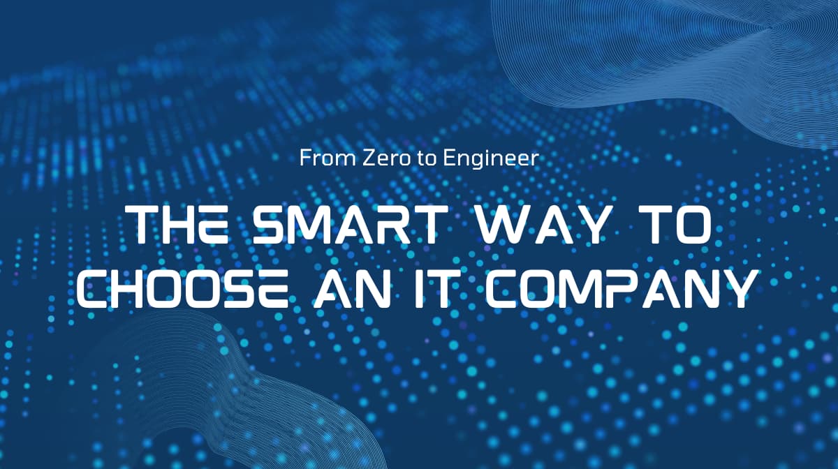 How to Choose the Right IT Company With No Experienceの画像