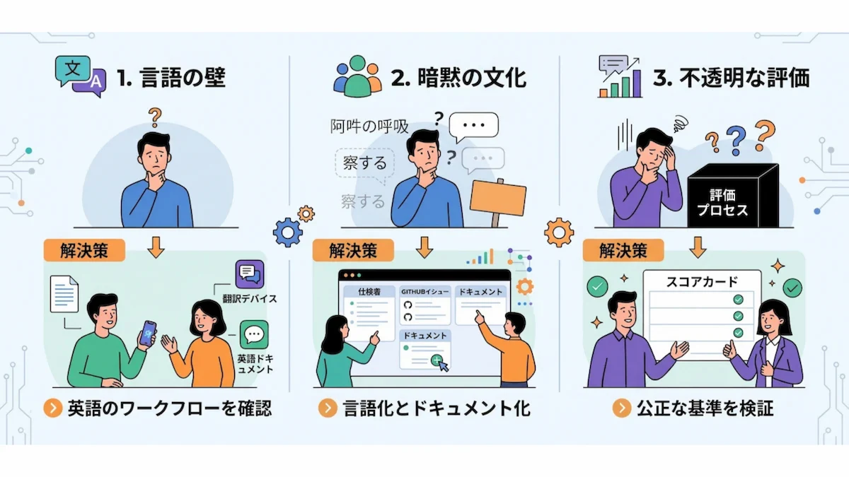 4. 外国籍エンジニア：採用後に直面する3つの壁と、その対処法