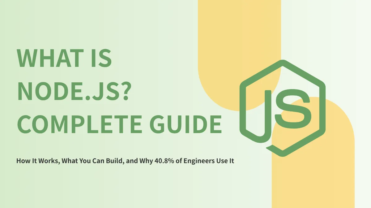 What Is Node.js? Runtime Explainedの画像